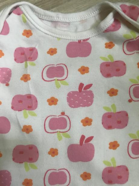 Body jabĺčko 6-9 mes., f&f,74