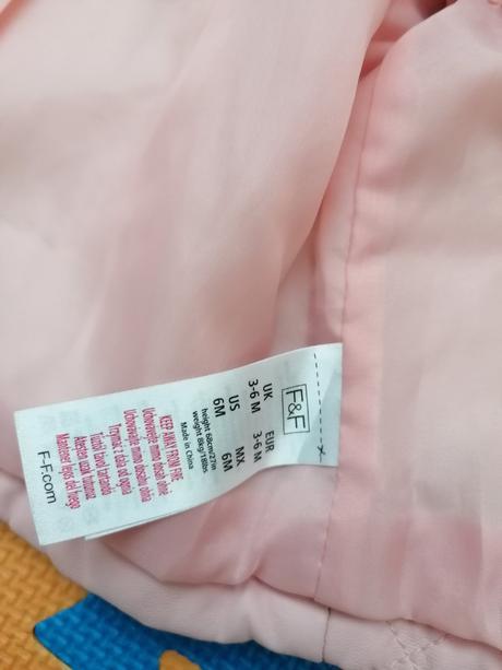 Koženková prechodná bunda 3-6m, f&f,68