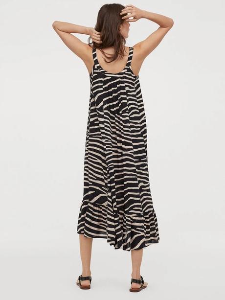 Letné maxi šaty h&m 34/36, h&m,34 / xs