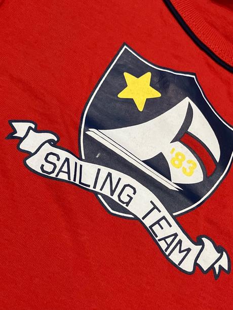 Chlapčenské tričko s potlačou červené (6-9 mes.), original marines,68