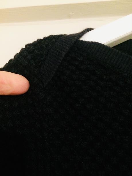 Tmavomodry pulover, xs