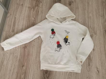 Krásne a veľmi teplučká mikina vel 134, reserved,134