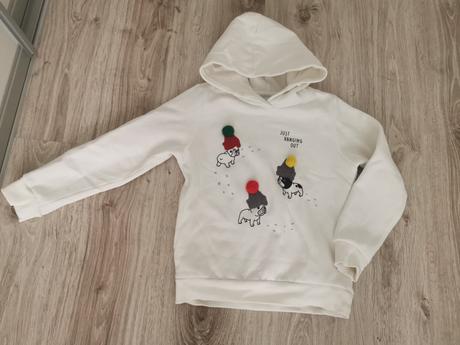 Krásne a veľmi teplučká mikina vel 134, reserved,134