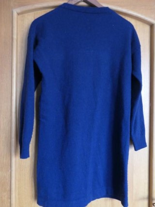 Love moschino original luxusne svetrikove saty s/m, moschino,m