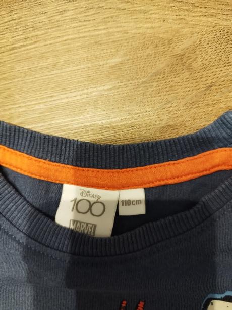 Tričko s dlhým rukávom zn. disney marvel v. 110, disney,110