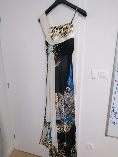 Spoločenské šaty viacfarebne, 38