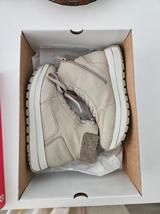 Zimne koženné topánky, rieker,38