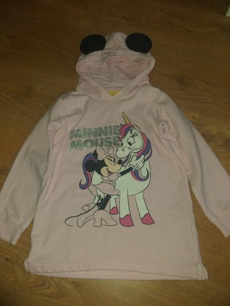 Mikina minnie s kapucnou, disney,116