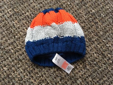 Pásikavá čiapočka na zimu, f&f,80