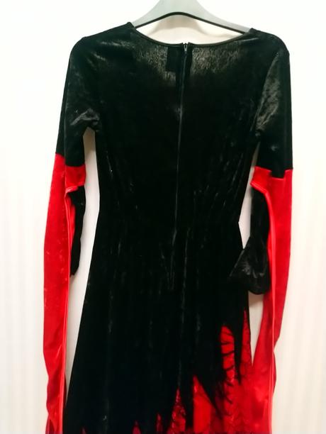 2-dielny kostým červená pavúčia žena, fries, s-m, 