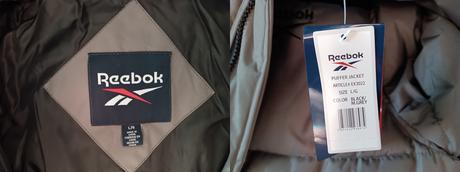 Zimná bunda reebok, zimná bunda spyder x reebok, reebok,l