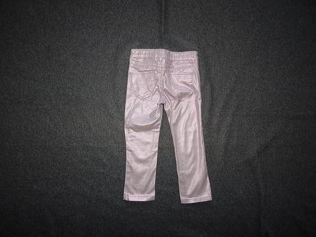 Lesklé elastické nohavice, h&m,98