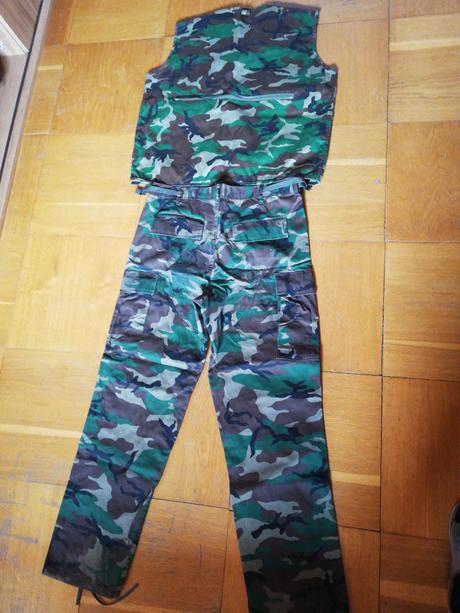 Pánske nohavice s vestou, m