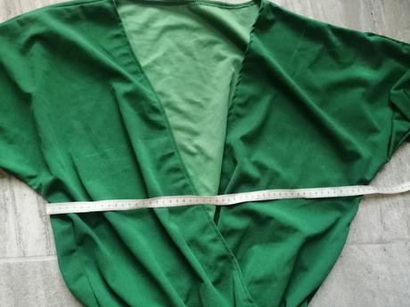 Zelený overal, vl-xl, na vyššiu postavu 175cm, l