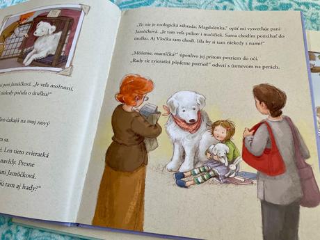 Magdalénka a psík z knižnice, zvieratká z útulku, 