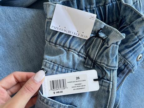 Paper bag džínsy, m