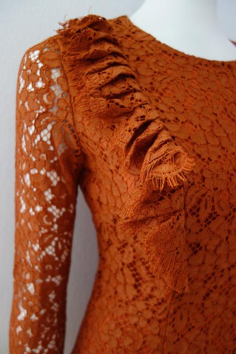 Krajkovane čipkovane šaty, river island,xs