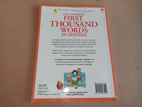 Usborne - first thousand words in spanish, 