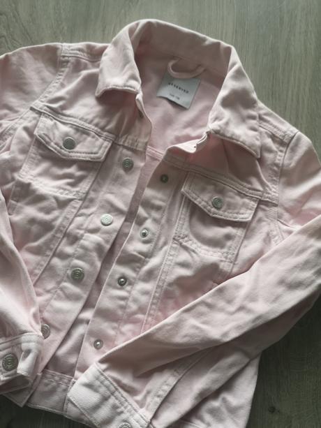 Ružová riflova bunda, reserved,146