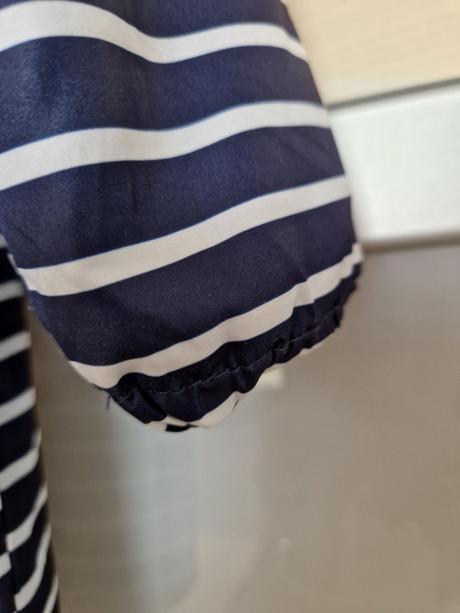 Bunda hm prechodná tmavomodrá, h&m,134