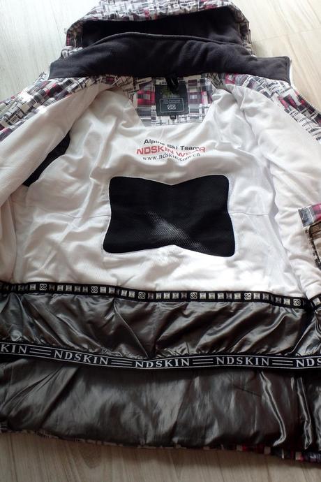 Biela/šedá/ružová vetrovka,v.xl,v.158-174, xl