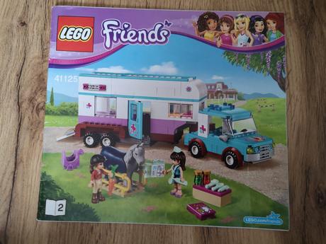 Lego friends 41125 veterinársky príves s koňom, 