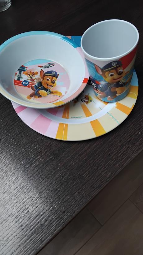Paw patrol tanieriky s pohárikom, 