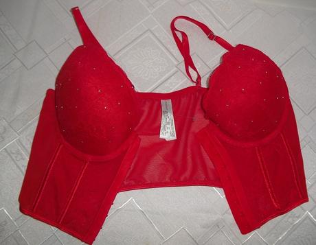 Korzetova podprsenka s kamienkami, primark,80b