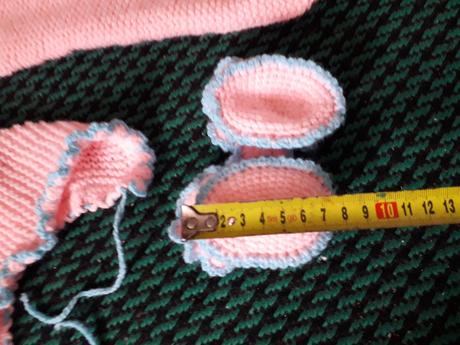 Baby born babika + nadherny pleteny set,