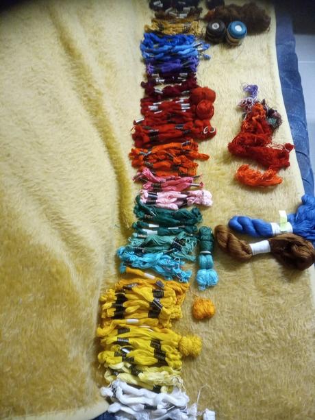 Vyšîvacia  priadza, 