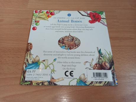 Animal homes - lift the flap, 