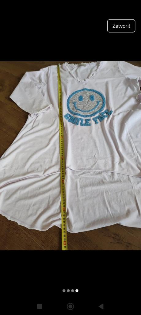 Dámske predĺžené tričko, 