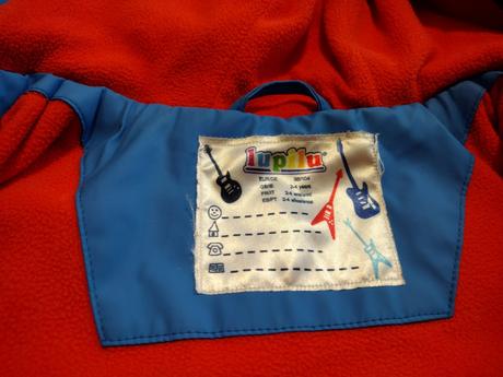 Nepremokavá, zateplená bunda, č. 98/104, lupilu,104