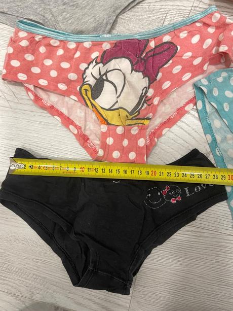 Súprava 6ks nohavičiek, xs