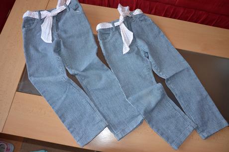 Nohavice s opaskami 2 ks - f&f, 110