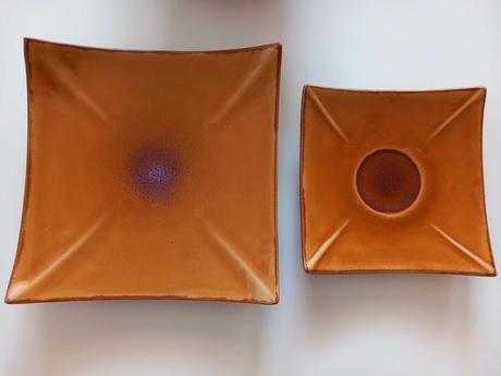 Staršia 3ks servírovacia sada po rodičoch,keramika, 