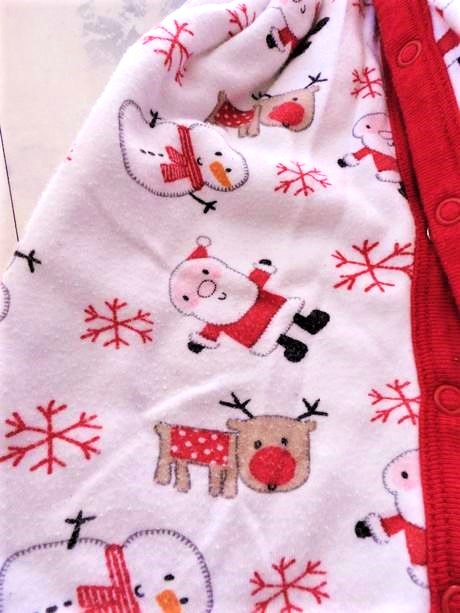 Zateplený duplovaný overal na spanie, 92