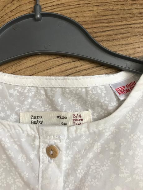 Blúzka a suknička, zara,104