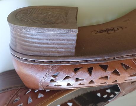 Kožené topánky, rieker,39