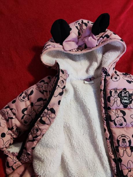 Zimná bunda minne, disney,74