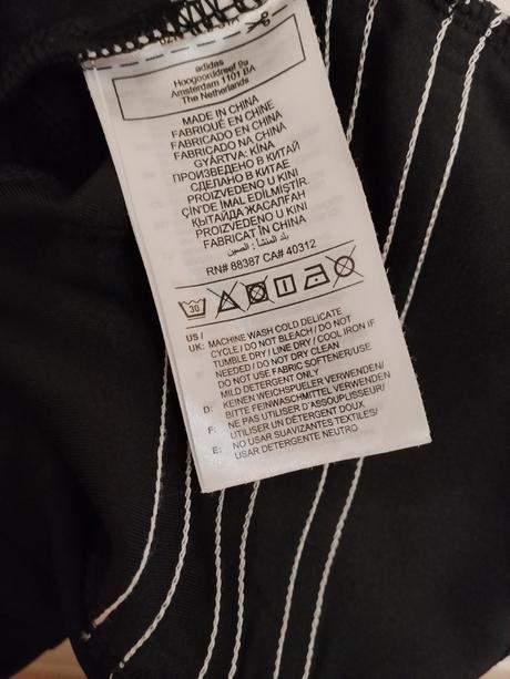 Adidas originals crop top - ikonické 3 pruhy, adidas,38 / m