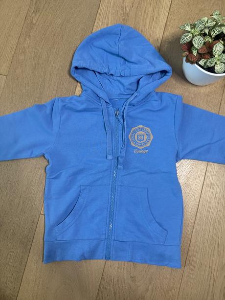 Bavlnena mikina -super stav, lupilu,110