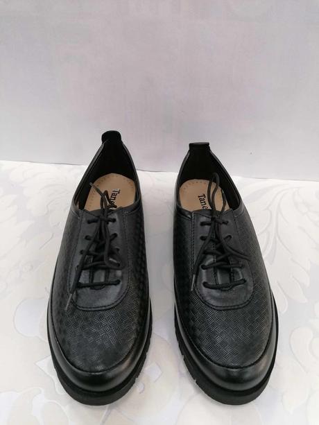 Dámske kožené poltopánky zn. tanex 22500516 +z, 37 / 38 / 39 / 40