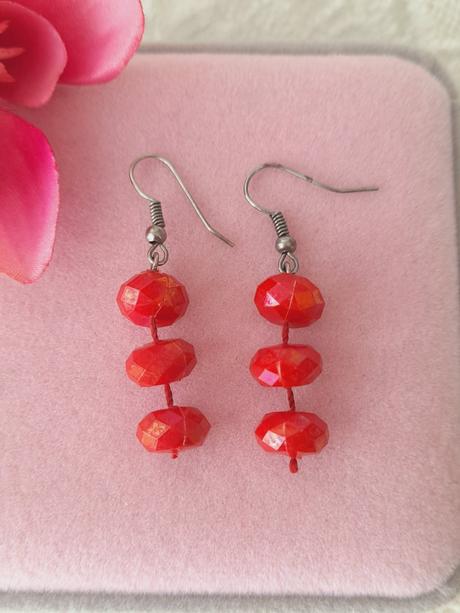 Korálkové náušnice,