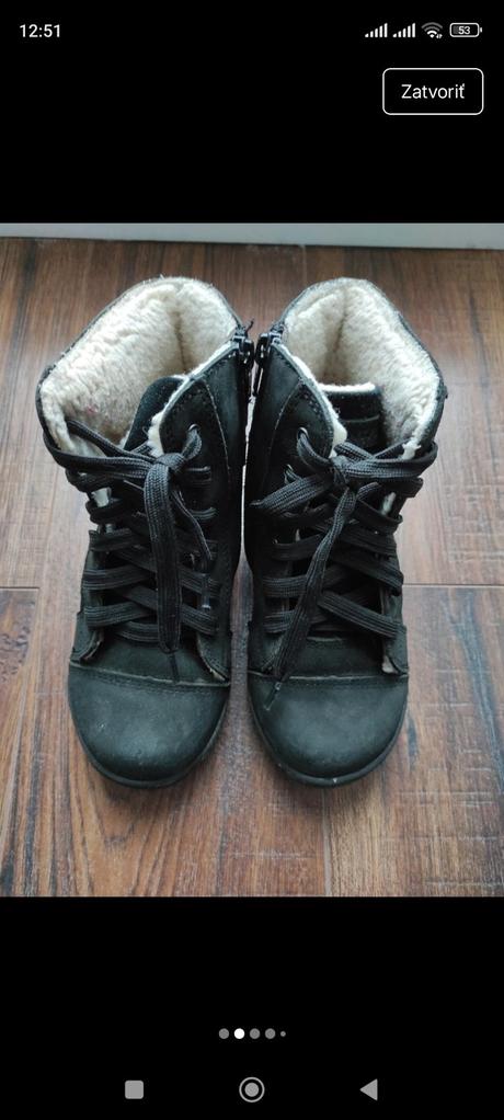 Kožené čižmy ponte, 28