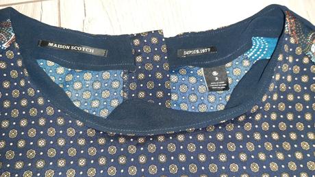 Šatkové blúzky maison scotch, zara, s