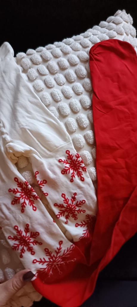 Vianočné pančušky s vločkami, 140