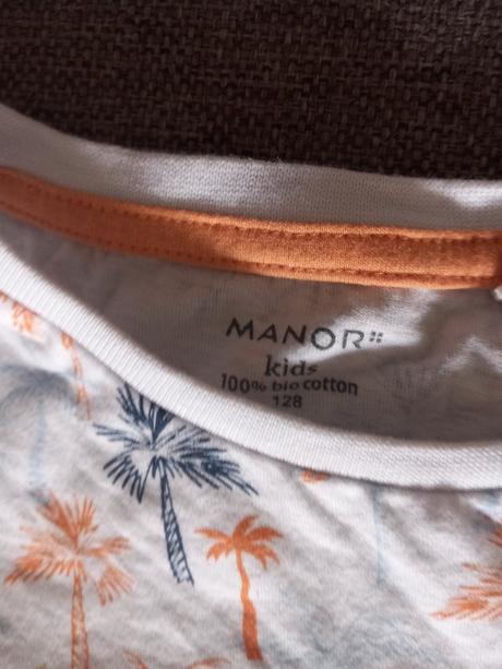 Pyžamka 3 x  letné č.128, c&a,128