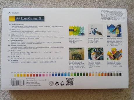 Faber castell 36 oil pastels, 