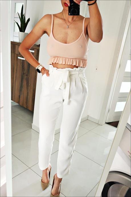 Crop tielko boohoo, xs